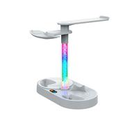 Pour PS5 VR2 Contrôleur Base de Chargement avec Lumière LED pour PSVR2 Poignée Base de Chargement Support de Rangement pour Casque