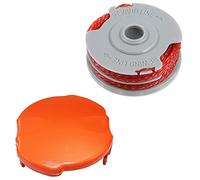 pour Puupaa Bobine à double ligne pour débroussailleuse, bobine à alimentation automatique et ligne de remplacement pour Flymo FLY021 FLY060 pour débroussailleuses