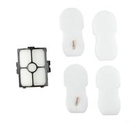 pour Puupaa Kit de filtres de rechange pour aspirateur Shark / pour DuoClean HZ3000 HZ3002 avec 2 filtres + 5 filtres pré-moteur en mousse et feutre (A)