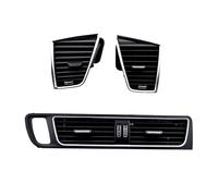 Pour Q5 2009-2018 Grille De Ventilation Centrale Pour Climatiseur Avant Ensemble De Cadre De Sortie 8R1820951 Grille D'aération AC(3 Pcs)