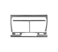 Pour Q7 2007-2015 Cache-grille Décoratif De Climatisation Centrale Et Cadre De Garniture Intérieure IENQBVL