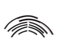 Pour Q7 RSQ7 Sline SQ7 2006-2015 Sourcils De Roue Arche De Voiture Arche De Roue Paupières Élargisseurs D'ailes Bandes Garnitures FIXCOR(Matt Black)