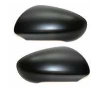 Pour Qashqai J10 2007-2014 Garnitures Rétroviseurs Porte Et D'ailes Remplacement Paire Caches Rétroviseurs(Black)
