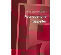 Pour que tu te rappelles