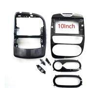 Pour R&enault Pour Clio 4 2012 2013 2014 2015-2016 10,1 Pouces Cadre Voiture Carénage Radio Audio Tableau Bord Kit Panneau Montage cadre façade autoradio stéréo(Cadre 2 uniquement)
