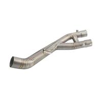 pour R1 pour YZF-R1 pour YZF 2015-2019 Silencieux D'échappement De Moto Coupe-Cat Tuyau Liaison Intermédiaire D'adaptation 60mm Slip-on D'échappement Tuyaux
