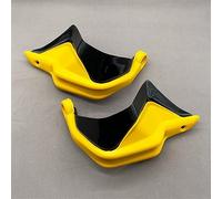 pour R1200GS ADV F800GS Adventure S1000XR 2013-2019 Handguard Shield Hand Guard Protector Pare-Brise R 1250 GS LC(Yellow Black-Set)