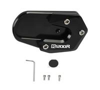 pour R1200RT R1200ST R1250RT R1250RS R 1200 1250 RT/RS Accessoires De Moto Béquille Pied Latérale Extension Plaque Protection(R1200R Logo)