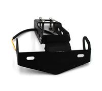 pour R6 2006-2016 pour YZF-R6 2017-2019 Queue Moto Bien Rangée pour Éliminateur Garde-Boue Support Plaque D'immatriculation Lumière LED Support de Plaque D'immatriculation de Moto(A)