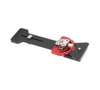 Pour rail en d'aluminium avec réglage réglable