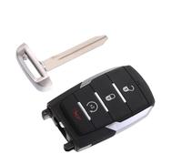 pour Ram 1500 2019 2020 2021 Accessoires Voiture télécommande boîtier Porte oque 4 Boutons clés Couvercle boîtier Outils 4882056 68291687