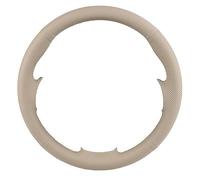 pour Ram pour ProMaster 2017 2018 2019 2020 Couverture Volant Voiture À La Main Accessoires Auto Protecteur Volant Decoration Interieur(Beige)