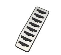 Pour Range For Rover pour Evoque 2012-2019 - Housse de pédale de voiture - Repose-pédale de frein Acceleraotr - Couvre-pédale de pédale de voiture