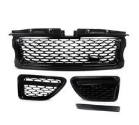 Pour Range Rover Sport 2006 2007 2008 2009 Grille De Pare-chocs Avant En Nid D'abeille Noir Brillant Ouïes Latérales Grilles Radiateur Avant
