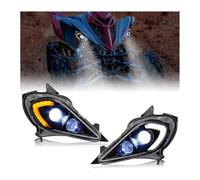 pour Raptor 700 350 250 YFZ 450R 450X pour Wolverine 450 350 H4 Garniture De Phare De Phare Moto 5TG-84166-01-0 2Pcs ATV DRL Phares Headlight Motorbike