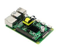 pour Raspberry Pi 4B Module POE Alimentation sur Ethernet Commutateurs Standard IEEE 802.3Af Chapeau POE pour Raspberry Pi 4 ModèLe B / 3B +