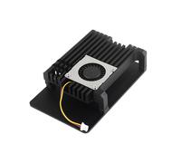Pour Raspberry Pi 5, Coque avec Ventilateur de Refroidissement, Coque BlindéE en MéTal pour Pi 5