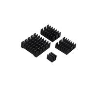 Pour Raspberry Pi 5 Dissipateur Thermique Conception Montage pour Processeur avec Puce Support AdhéSif Conductivité Thermique Ensemble Dissipateur