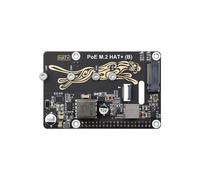 Pour Raspberry Pi 5 PCIe Vers M.2 avec Carte D'Extension PoE Prenant en Charge NVMe Compatible avec les Disques Durs M.2 2230/2242/2260/2280