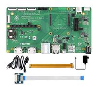 Pour Raspberry Pi Compute Module 4 IO Board Development Platform and Reference Base-Board Design for CM4 with Cables @ XYGStudy