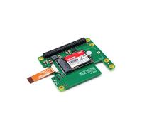 Pour Raspberry Pi Kit SSD 512 Go Compatible avec PCIe Gen3 M.2 HAT + NVME SSD pour Raspberry Pi 5
