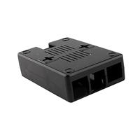 pour Raspberry Pi Modèle B + et Pi 2 Modèle B Boîte, B + Boîtier Noir en Plastique ABS Couverture Shell Sac Boîtier Ordinateur Boîte Fit pour Raspberry Pi 2 Modèle B