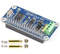 Pour Raspberry Pi, RS485 CAN HAT pour Pi 4B/3B+/3B/2B/B+/A+/Zero/Zero W/WH, communication longue distance via RS485/CAN Fonctions MCP2515 CAN Controller Interface SPI