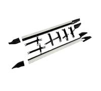 pour RAV4 2008-2012 Marchepied Plaque De Pied Étape OEM en Alliage D'aluminium Ne Barre Pédale Latérale Voiture Jupes Latérales