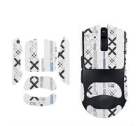 pour Razer Viper V4 Pro 2026 Souris sans Fil Adhésifs résistants à la poignée antidérapante, Design Facile à décaper sans résidu (Entièrement Blanc)