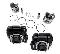 Pour RD350 RD 350 1973-1975 Motoblock 64mm Kit Reconstruction Haut Gamme Cylindres Pistons Anneaux Goupilles Poignet KIT