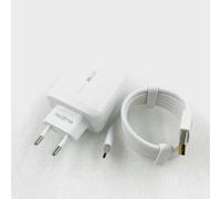 Pour Realme Gt Neo2 2t 3 65w Supervooc/Dart Chargeur Rapide Type C Câble Pour X7 X50m Narzo 30 8 Pro Xt Oppo Trouver X2 X5 Reno-Eu Charger And Cable