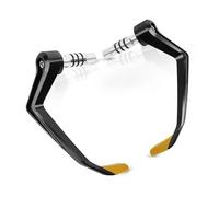 Pour Rebel 500 CMX500 CBR125R 150R 600F 600RR 900RR Moto 7/8 "22mm Guidon Frein D’embrayage Leviers Protecteur Garde-Mains Protection guidon(Jaune)