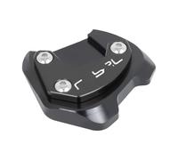 pour Rebel CMX300 CMX500 CMX 300 500 Toutes Années Moto Béquille Extension Pied Béquille Latérale Agrandisseur Plaque De Support Coussinet(Black)