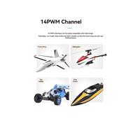 Pour Récepteur de Diversité pour BETAFPV SuperP ELRS 868Mhz RX 14CH avec 2 Antennes Double Réception pour Drones de Bateaux D'Avion RC FPV