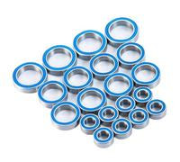 pour Redcat 1/10 20 Pièces Kit De Roulements À Billes Scellés en Caoutchouc Bleu Roulement Haute Vitesse Précision RC Roulements RC