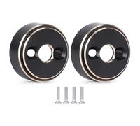 pour Redcat pour Ascent-32 1/32 Rc Voiture Noir Enduit Laiton Articulations Direction Plaque Antidérapante Diff Couvre Poids Pièces Mise À Niveau RC Jouets Réparations