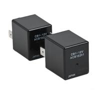 pour relais Auto 12V DC 40A Compact Résistant Chaleur pour | Disposition ISO standard, 5 pour broches, compatibilité large, remplacement pour facile, idéal compresseur air