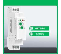pour relais Multifonction DIN Rail 10A AC220V 24-240V pour(AC230V) | pour affichage numérique pour précis, plage 0,1s-10 jours, mode delay-on, pour contact 1CO+1NO, pour idéal automation