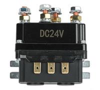 pour relais Solénoïde pour treuil 12V 250A Acier pour relais(250A 24V) | Acier allié pour robuste, résistance intempéries, conductivité électrique, durée de vie prolongée, mat