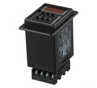 pour relais Temporisateur AC 220V 8 pour broches pour précis(B) | Réglage pour précis, contrôle timing exact, éclairage public, systèmes automatisés, applications variées