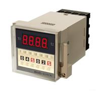 pour relais Temporisateur PC 45x45mm Plage 0.1s-99h pour relais(DH48S-S AC/DC24V)