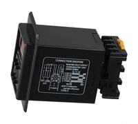 pour relais Temporisé 8 Fonctions AC 220V 999S/999M pour relais(B) | 8 modes: retard, pour impulsion, pour clignotant; pour idéal éclairage, moteurs, radiateurs; fabrication UE stricte