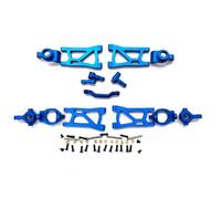 Pour Remo Pour Hobby Smax 1/16 Kit Pièces Mise Niveau Comprend Un Support D'essieu Bras Oscillant Une Embase C Coupelle Direction Références 1631 1635 RC RC Jouets Modèles Pièces(Blue)