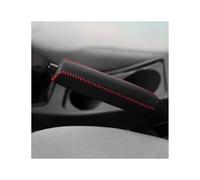 pour Renault Captur | E-Tech 2019-2024 2025 Couvre Frein à Main Voiture en Cuir Housse de Protection Antidérapante Levier de Vitesse Sport Couture Rouge