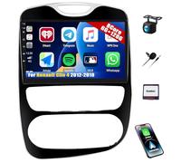pour Renault Clio 4 2012-2018, Android 15, 6G+128G 8 Cœurs GOHHDL Autoradio pour Renault Clio 4 Carplay Android Auto, écran Tactile 10.1 Pouces avec Mirror Link GPS WIFI Bluetooth FM/RDS EQ AHD Caméra