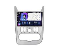 pour Renault Logan 2009-2015 9 Pouces HD Écran Tactile Android 11 Autoradio Intégré sans Fil Carplay Android Auto DSP Mirror Link RDS Dab GPS Navi HiFi BT 5.0 SWC Caméra De Recul(400S 4+64G)