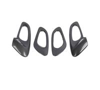 Pour Renault Pour Kadjar 2016 2017 2018 2019 Cache-poignée De Porte Intérieure Autocollants QAQMHVCVB(Carbon Fiber look)