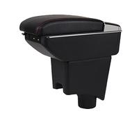 Pour Renault Pour Logan 2 Boîte D'accoudoir De Voiture Boîte D'accoudoir Boîte De Rangement De Voiture En Cuir PU Boîte D'accoudoir De Voiture(C1 7USB)