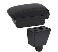 Pour Renault Pour Logan 2 Pour Sandero 2 2010-2022 Boîte D'accoudoir Voiture Accoudoir Voiture Pièces Rénovation Intérieure Boîte Rangement Centrale(A black line No USB)