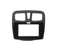 pour Renault pour Logan pour Sandero pour Duster pour Symbol Adaptateur Cadre Voiture 9 Pouces 10 Pouces Kit Montage Panneau Tableau Bord Radio CFCKHPTHAZ(10 inch Frame)